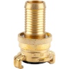 Gardena otsik 07121-20 Brass Pressure Coupling for 25mm (1”) Hoses, kuldne