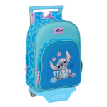 Lilo & Stitch ratastega koolikott Hawaii sinine 26x34x11cm