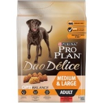 Purina Nestle kuivtoit koerale Duo Delice Medium & Large Adult, Beef, 10kg 