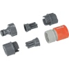 Gardena voolikuotsik 05316-20 Hose Sprinkler Connection Set, hall/oranž