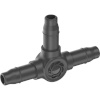 Gardena ühendusliitmik 13211-20 Micro-Drip-System T-Piece 4.6mm (3/16"), hall