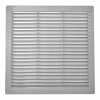 EDM Ventilatsioonivõre 87709 hall 30 x 30 x 0,7 cm Putukavõrk