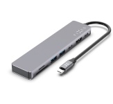 Fixed dokkimisalus Fixed | 7-port USB-C hub card for laptops and tablets | FIXHU-CAD-GR