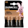 Duracell patarei 1x4 Duracell Plus Mignon MN1500 AA LR6 1,5V