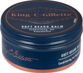 King C. Gillette habemepalsam Soft Beard Balm 100ml, meestele