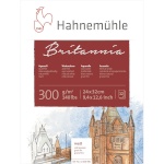 Hahnemühle akvarelliplokk Britannia Watercolour cold pressed 24x32cm 300g 12 sh.