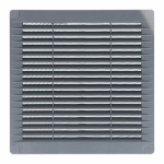 EDM Ventilatsioonivõre 87705 hall 20 x 20 x 0,7 cm Putukavõrk