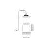 Mirtak Washbasin Siphon v70 PVC