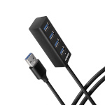 AXAGON Miniature metal four-port USB 3.2 Gen 1 hub | HUE-M1AL