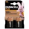 Duracell patarei 1x2 Duracell Plus 9V-Block MN1640 6LR61