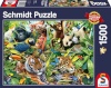 Schmidt pusle Colorful Animal World 1500-osaline 57385