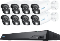 Reolink turvakaamera NVS16-8MB8 4K UltraHD PoE Surveillance System, valge