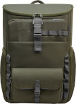 HP sülearvutikott Modular 15.6 Backpack, 3-in-One (Pouch, Backpack, Sleeve), Water Resistant, Cable Pass-through, 27 Liter Capacity - Dark Olive roheline