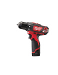 Milwaukee akutrell Drill screwdriver M12 BDD-202C 12V 2x2.0 Ah