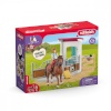 Schleich mängufiguur set Horse Box with HORSE CLUB Hannah & Cayenne