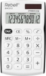 Rebell kalkulaator SHC312 Pocket Basic, must/valge