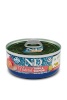 Farmina kassitoit N&D Cat Natural Tuna & Salmon, 140g