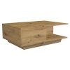 Top E Shop diivanilaud DENVER ARTISAN coffee/side/end table Coffee table Free-form shape 1 leg