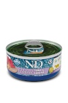 Farmina kassitoit N&D Cat Natural Tuna & Shrimp, 140g