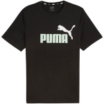 Puma T-särk meestele Ess+ 2 Col Logo Tee must 586759 97 suurus S