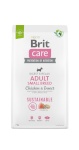 Brit kuivtoit koerale Care Dog Sustainable Adult Small Breed Chicken & Insect - Dry Dog Food- 7kg