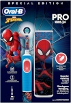 Braun elektriline hambahari Oral-B Vitality Pro Kids Spider-Man, sinine/valge