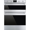 SMEG integreeritav ahi DUSF6300X Classic, topeltahi, 61+41L, H 72 cm, roostevaba teras