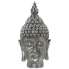 Alexandra House Living Büst Hõbedane Plastmass Buddha 19x19x35cm