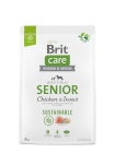 Brit kuivtoit koerale Care Dog Sustainable Senior Chicken & Insect - Dry Dog Food- 3kg