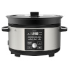 Sencor aeglane keetja SPR5520SS Slow Cooker, roostevaba teras/must