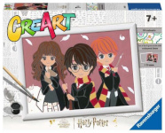 Ravensburger maalimiskomplekt CreArt Harry Potter magic trójca