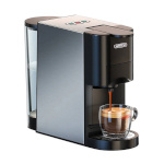 HiBREW kapselkohvimasin H3A 4-in-1 Capsule Coffee Maker, 1450W, must/hõbedane