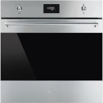 SMEG integreeritav ahi SF6301TVX Classic, 70L, A+, aurupuhastus, roostevaba teras/must