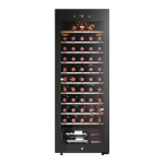 Haier veinikülmik HWS 58 GGH1 Wine Climate Cabinet, must