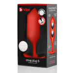 B-Vibe anaaltapp 6 punane