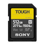 Sony mälukaart SDXC- 512 GB Tough Cl10 UHS-II U3 V60, 277/150 MB/s