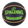 Spalding korvpall Highlight must/roheline suurus 7