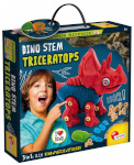 Lisciani dinosaurus Triceratops 3in1 Dino+Puzzle+Stickers