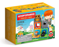 Magformers magnetklotsid Town Set - Bank 22-osaline