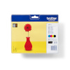 Brother tindikassett LC-121VALBP, Ink cartridge, Original, 4 Pack, must/tsüaan/magenta/kollane