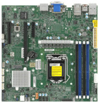 Supermicro emaplaat Intel LGA1200 mATX 2xLAN, X12SCZ-F-B