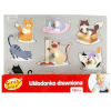 Smily Play puidust pusle Wooden Animals Cats