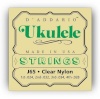 D'Addario ukulele keeled EJ65S Nylon String Set for Soprano Ukulele, 3-pakk