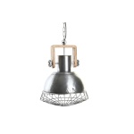 DKD Home Decor laelamp Hõbedane pruun Hõbe 50 W (31x31x44cm)