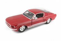 Maisto mudelauto Ford Mustang GT 1967 punane 1/24