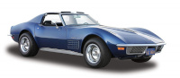 Maisto mudelauto Chevrolet Corvette 1970 1/24 sinine