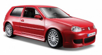 Maisto mudelauto Volkswagen Golf R32 Grana 1/24 punane