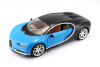 Maisto mudelauto Bugatti Chiron sinine-must