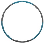 Avento võimlemisrõngas Hula Hoop 1.5kg hall/sinine