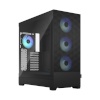 Fractal Design korpus Pop XL Air RGB TG Clear Tint, E-ATX up to 280mm, ATX, mATX, Mini ITX, must